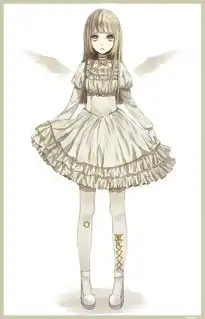 动漫二次元插画萌系女