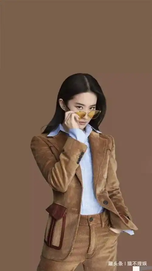 天仙气质太绝了,万人嫌弃的绿色镰刀裙,刘亦菲穿却美成仙女