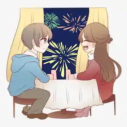 可爱萌系情侣头像一对动