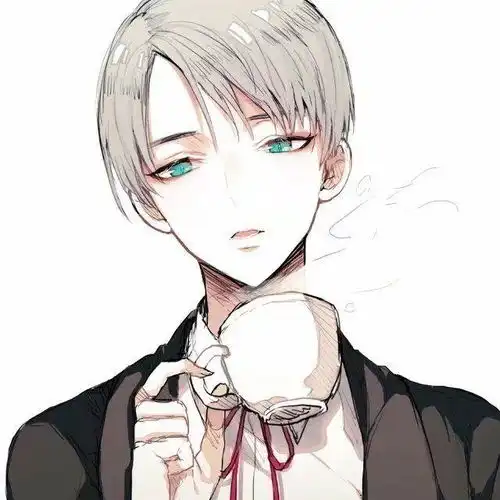 开心的头像卡通男生
