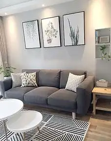 装修案例20万硬装软装,打造97㎡灰白木系北欧之家