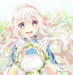 p站二次元插画少女头像原创堆糖,美好生活研究所