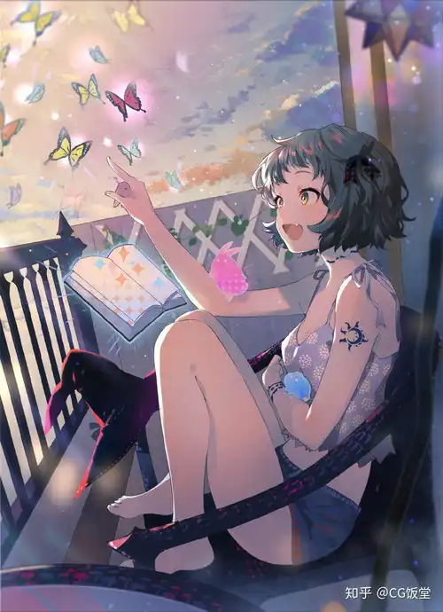 特别的上色方法画师