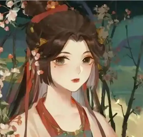好看的微信卡通头像女古