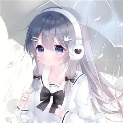 卡通头像伤感女生二次元