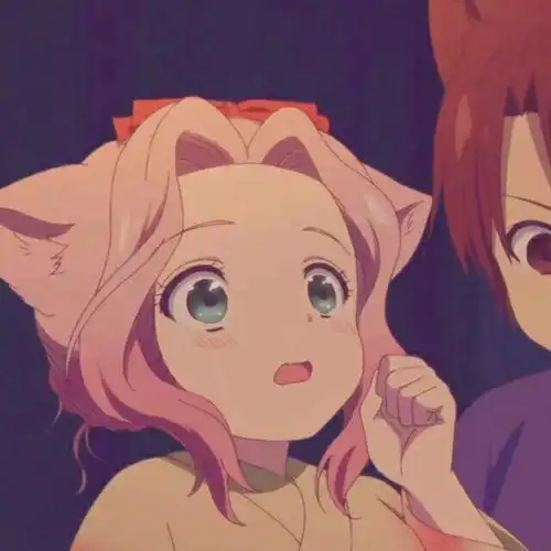 这两张图的动漫情头,如图