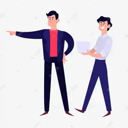 公司商务简笔画简约卡通男人物素材图片免费下载千库网