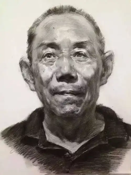 超强干货丨正面素描头像的刻画要点