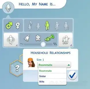 模拟人生4捏人攻略及系统的详解6