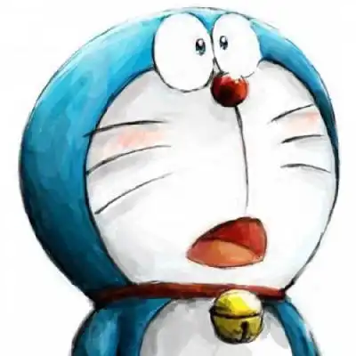 哆啦a梦头像情侣一对两张卡通图片男女配对一左一右哆啦a梦头像