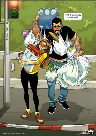 肌肉硬汉画下自己与娇妻的健身日常,这样的生活真让人羡慕嫉妒恨