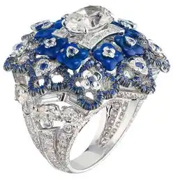 chaumet将自然主义化为全新hortensia顶级珠宝系列