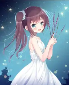 再求唯美的动漫女生图片,可以做头像的,最好是插画,只要看不出来是哪个动漫里的就行了,唯美