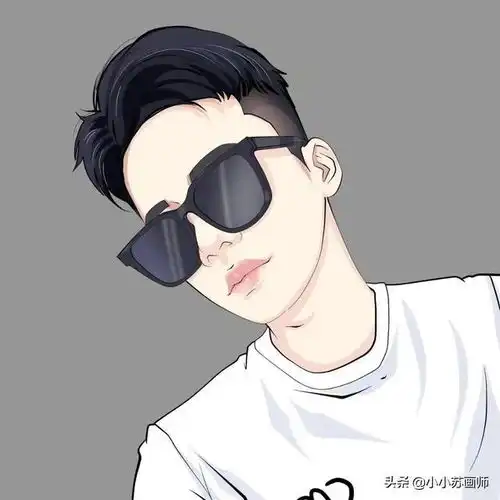 换个头像吧,画风硬朗的男士动漫头像,精简干练很有神韵