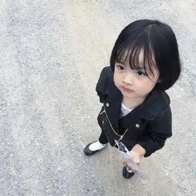 权律二头像闺蜜专用韩国萌娃权律二2020最新照片