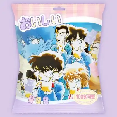 名侦探柯南头像柯南牌小熊软糖酸酸甜甜少女心