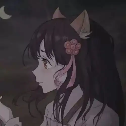 好看黑色系头像动漫头像