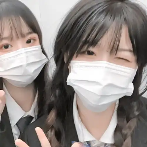 蓝色系闺蜜头像ins风情