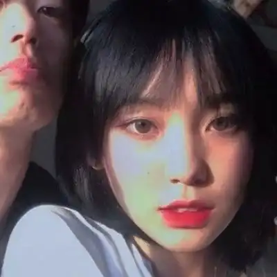 萌系双人合照头像