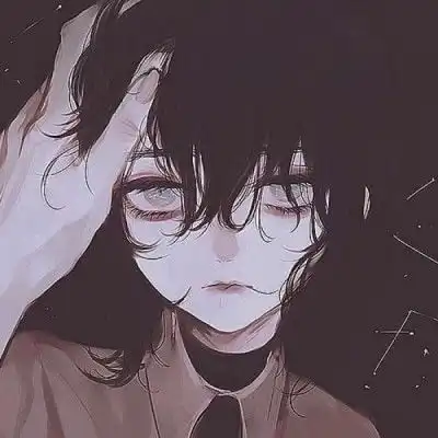 头像动漫黑色系好看黑白