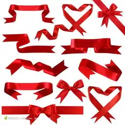 圣诞系列背景图片,美丽的圣诞丝带桌面壁纸堆糖,美好生活研究所