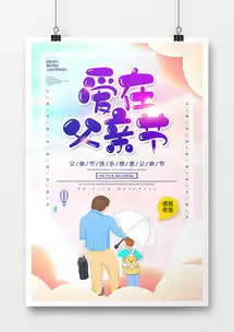 卡通创意爱在父亲节海报设计图片下载psd格式素材35435315像素熊猫办公
