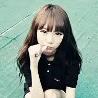 甜美韩系女生头像系列图