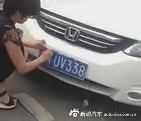 女司机车祸后10秒换车牌惊呆路人新浪图片