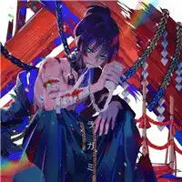 沉迷于二次元的世界日系动漫和服少年帅哥头像