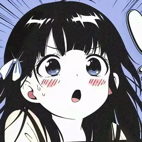 wechat韩系女头像动漫头