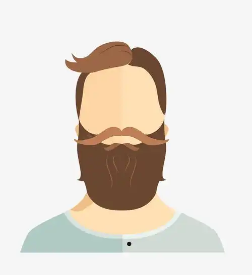 卡通扁平化外国人职业头像中年男高清素材png设计图片页面网页平面电商创意素材png素材扁平人物素材