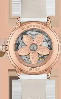 连背影,也迷人blancpain宝珀女装系列腕表
