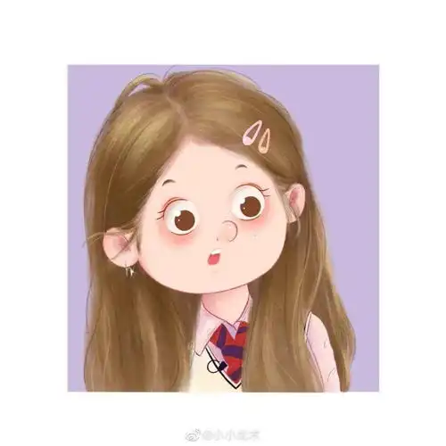 头像可爱头像手绘可爱女孩头像