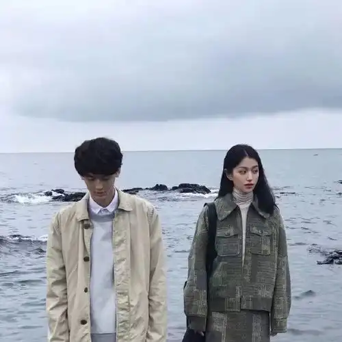 禁欲系头像情侣写真助长