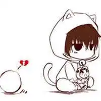 手绘q版人物简笔画qq头像图片大全