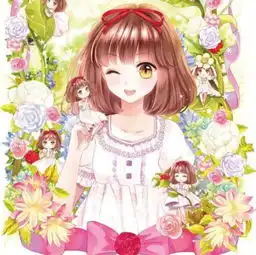 褐色头发动漫女生