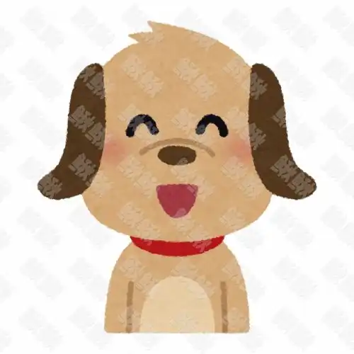 正面微笑的的小狗狗猫咪小猫头像手绘卡通插画手绘png儿童插画免扣素材1阿猫阿狗