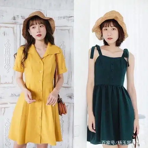 清爽的治愈系穿搭,日系学院风,甜美可人少女心爆棚