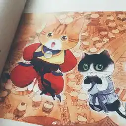 她将唐朝美女画成猫,萌化15万粉丝,原来被猫统治的世界是这样的