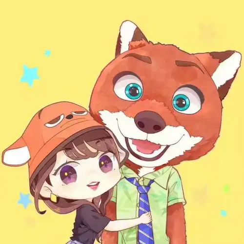 一张张真人q版的真人漫画微信头像,第一次陪女生朋友过生日