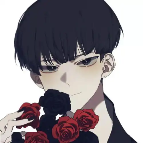 道系男生头像动漫右手