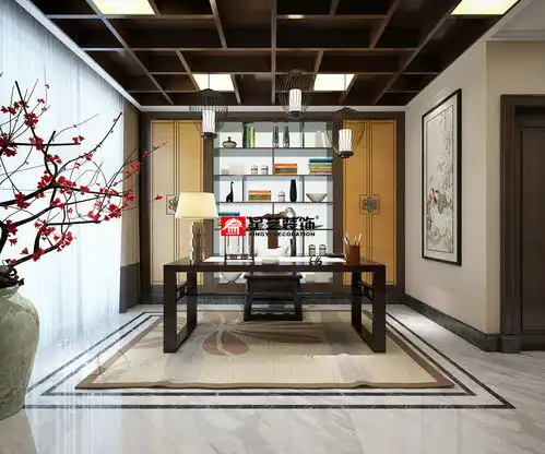 贵阳中铁生态城400平联排别墅装修设计效果图