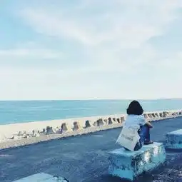 星星头像女生星空背影