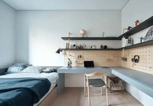 同样是原木风,他家却装出治愈系效果,步入室内倍感舒适