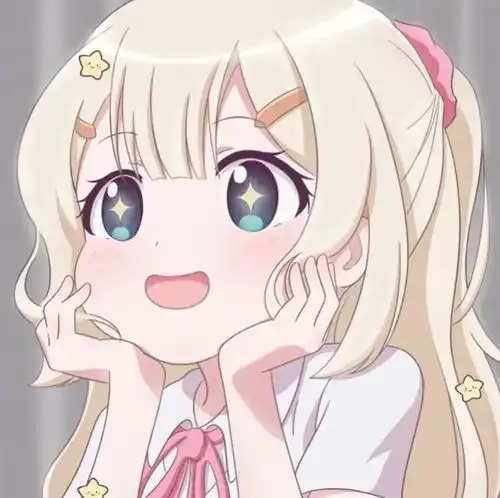 超可爱动漫女生,想和你一起欣赏星河动漫女生