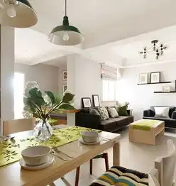 88平二室二厅经典北欧风格家装