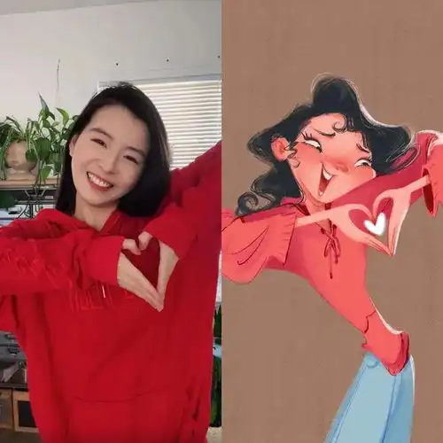 获赞过亿,这位90后美女画家,用笑容和笔触感染了千万网友