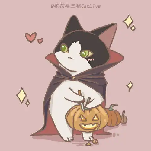 卡通小猫的壁纸