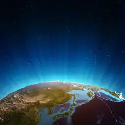 光芒前的地球表面图片高清图片免费下载jpg格式1000像素编号26079426千图网