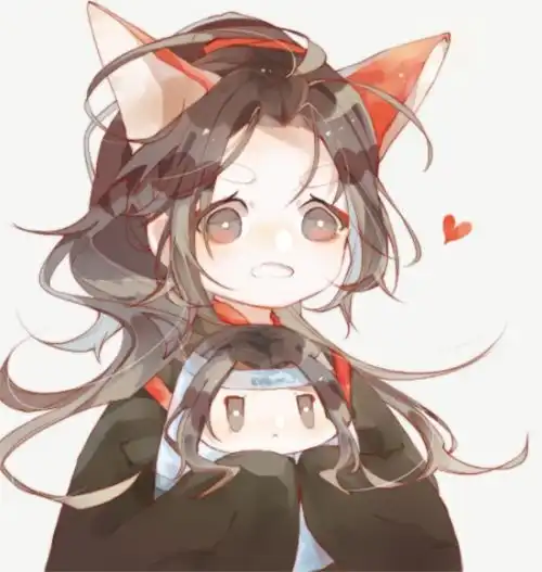 请问谁有这张魔道祖师的原图,谢谢